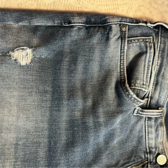 Silver Jeans Blue Straight Denim - Picture 3 of 5
